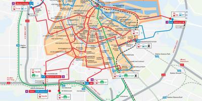 Amsterdam p r kaart